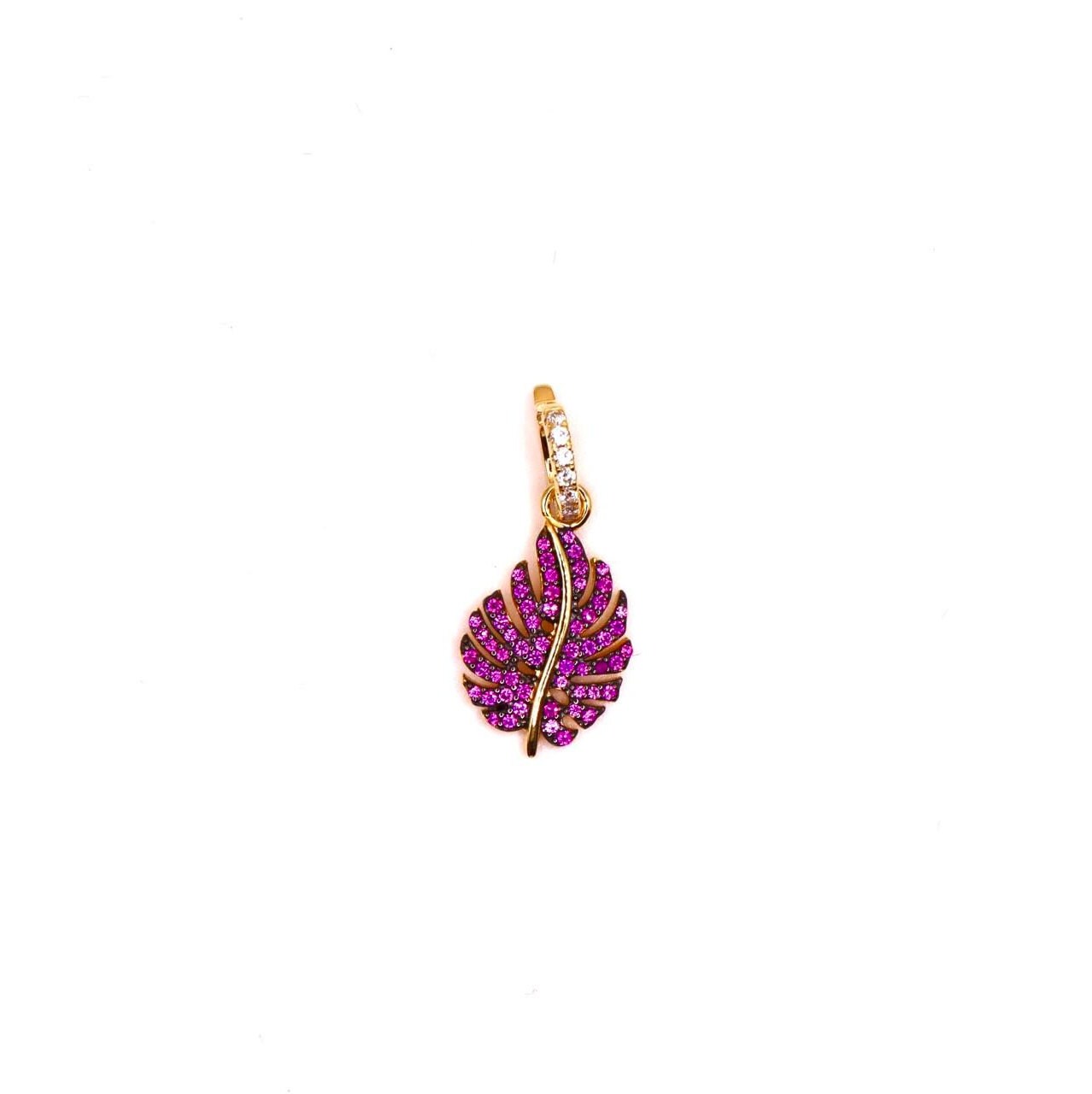 Leafy Affair Adjustable Statement Pendant